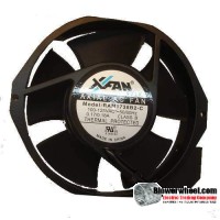 Case Fan-Electronics Cooling Fan - X Fan RAM1738B2-C-Sold as New