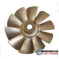 Fan Blade 2-1/2"  Diameter - SKU:FB-0216-10-R-A-CCW-008-A-Q3-Sold in Quantity of 3