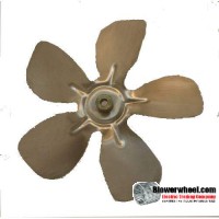 Fan Blade 8" Diameter - SKU:FB-0800-5-F-AS-CCW-010-B-Q3-Sold in Quantity of 3