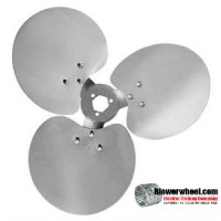 Fan Blade 10" Diameter - SKU:FB1000-3-CCW-27P-H-A-002-Q2-Sold in Quantity of 2