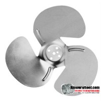 Fan Blade 8-3/4" Diameter - SKU:FB0824-3-CW-32P-OUH-A-002-Q4-Sold in Quantity of 4