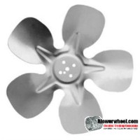 Fan Blade 8" Diameter - SKU:FB0800-5-CW-31P-OUH-A-002-Q4-Sold in Quantity of 4