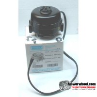 Electric Motor - Unit Bearing Refrigeration Fan Motor - Fasco - UB597 -1/100 hp 1550 rpm 208-230/115 volts