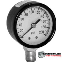 Gauge - Surplus - 100lb pressure gauge -sold as SWNOS